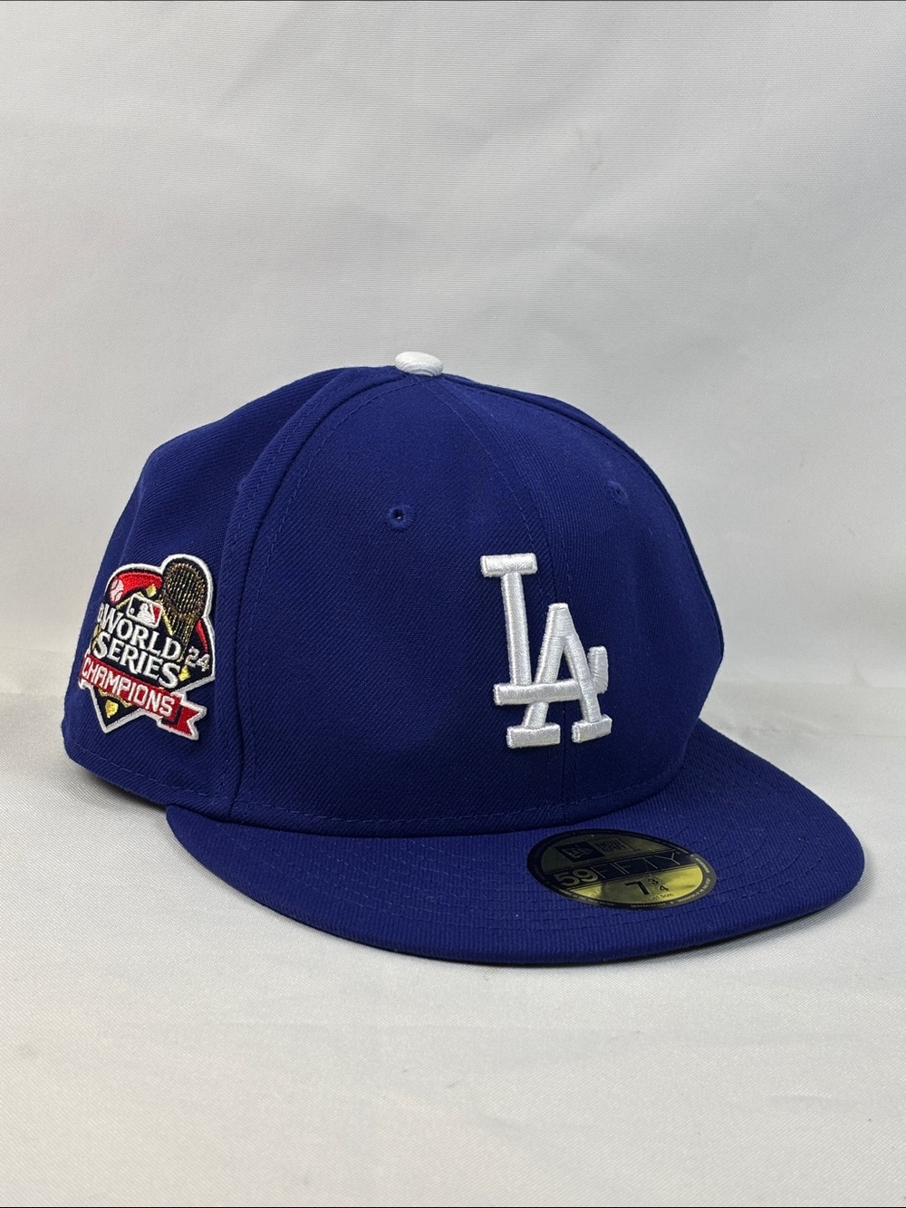 New Era 59Fifty Los Angeles Dodgers World Series '24 Fitted Cap Royal Blue 7 3/4
